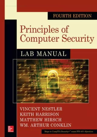 DOWNLOAD/PDF  Principles of Computer Security Lab Manual, Fourth Edition