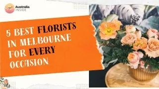 Best Florists Melbourne