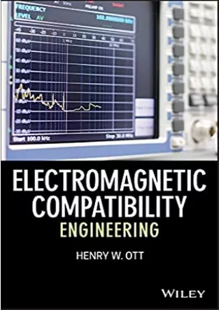 (PDF/DOWNLOAD) Electromagnetic Compatibility Engineering