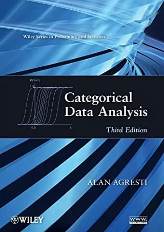 $PDF$/READ/DOWNLOAD Categorical Data Analysis