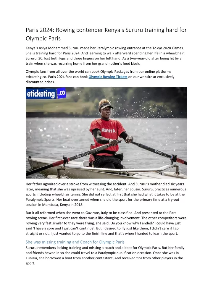 paris 2024 rowing contender kenya s sururu