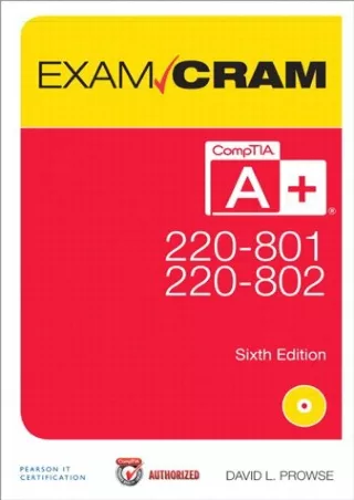 $PDF$/READ/DOWNLOAD CompTIA A  220-801 and 220-802 Exam Cram