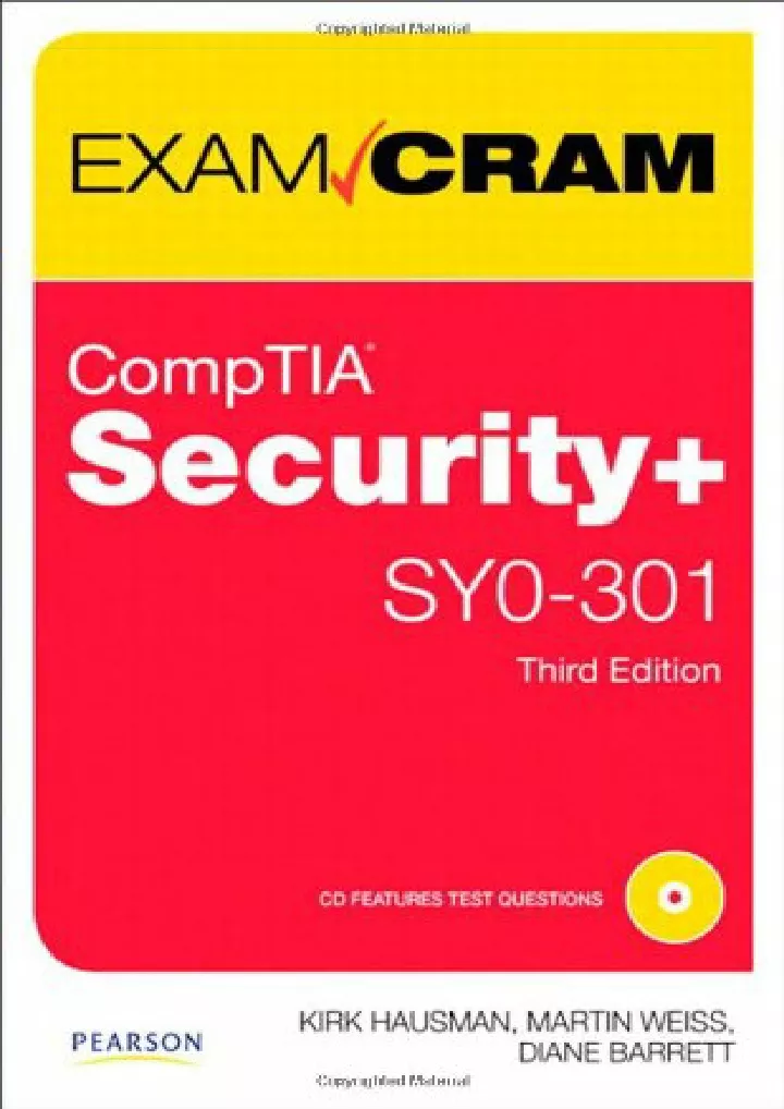 comptia security sy0 301 exam cram download
