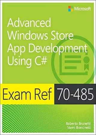 exam ref 70 485 advanced windows store