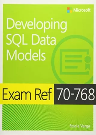 exam ref 70 768 developing sql data models