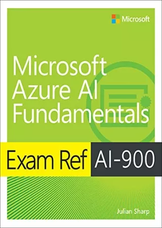 DOWNLOAD/PDF  Exam Ref AI-900 Microsoft Azure AI Fundamentals