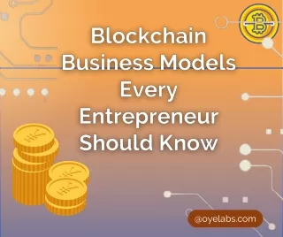 Entrepreneur | Blockchain Business Models