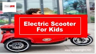 Electric Scooter For Kids
