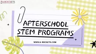 Give your child the best STEM program this summer with K Rockets