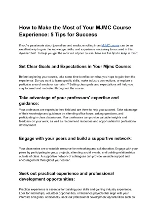 How to Make the Most of Your MJMC Course Experience_ 5 Tips for Success_compressed (1)
