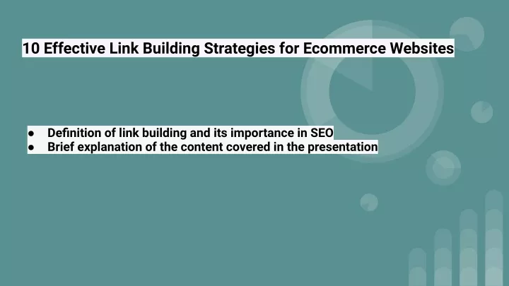 10 effective link building strategies