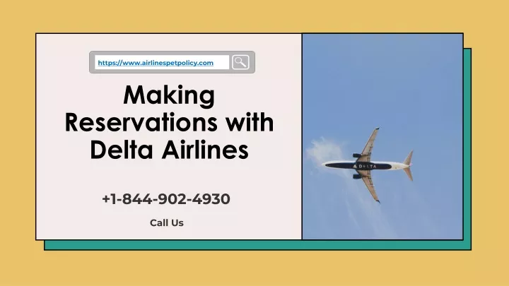 making reservations with delta airlines