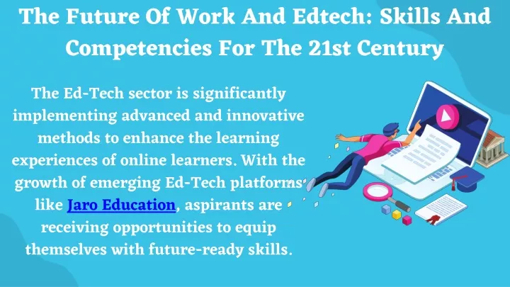 the future of work and edtech skills