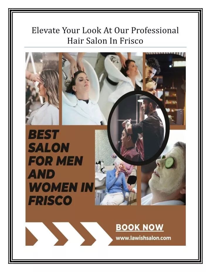 elevate your look at our professional hair salon