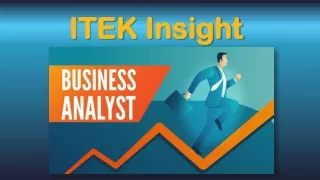 The Benefits of Working With ITEK Insight for Business Analyst Job Placement