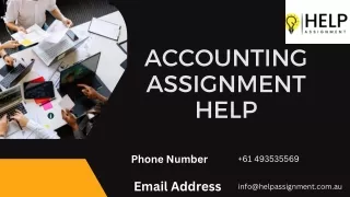 We are providing 50% discount  On Accounting assignment help.