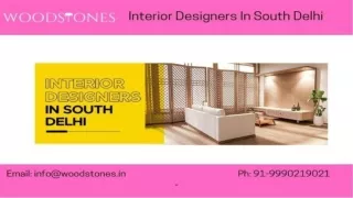 Interior designers In south delhi
