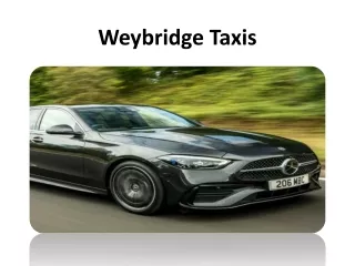 Weybridge Taxis