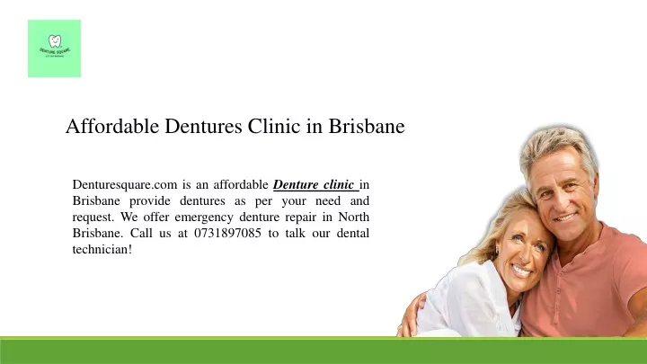 affordable dentures clinic in brisbane