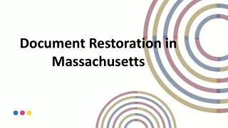 Document Restoration in Massachusetts