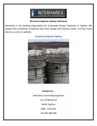structural engineer sydney interharex