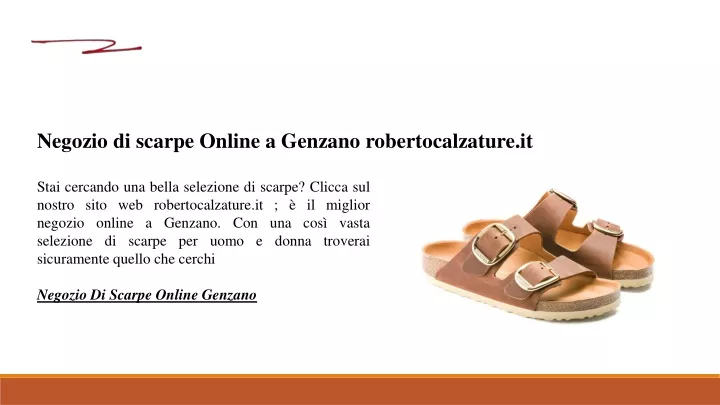 negozio di scarpe online a genzano