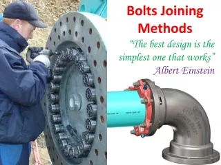 bolts joining methods the best design