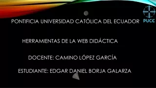 pontificia universidad cat lica del ecuador