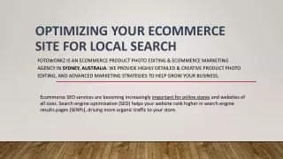 optimizing your ecommerce site for local search