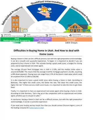 difficulties in buying home in utah