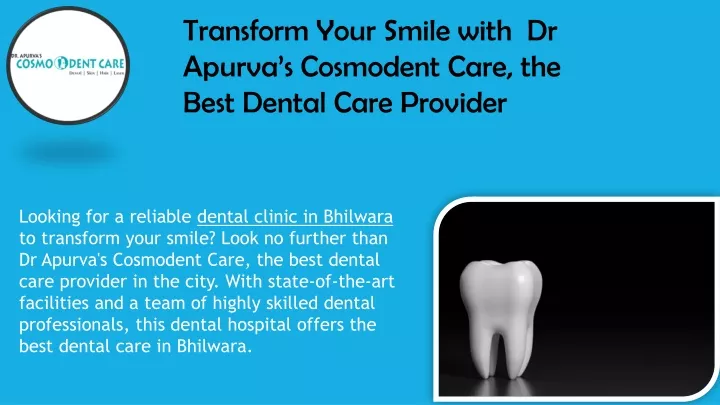 transform your smile with dr apurva s cosmodent