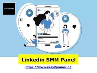 Linkedin SMM Panel - Easy2promo