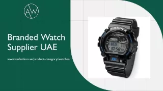 branded watch supplier uae