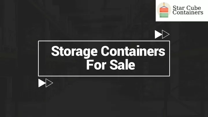 storage containers for sale