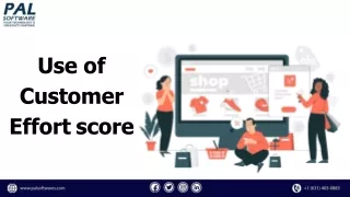 use of customer effort score