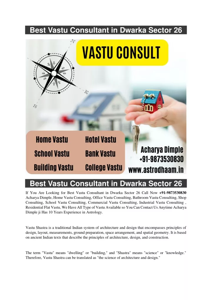 best vastu consultant in dwarka sector 26