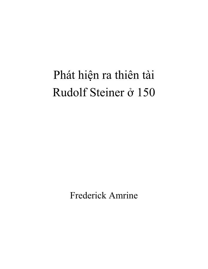 ph t hi n ra thi n t i rudolf steiner 150