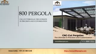800 pergola