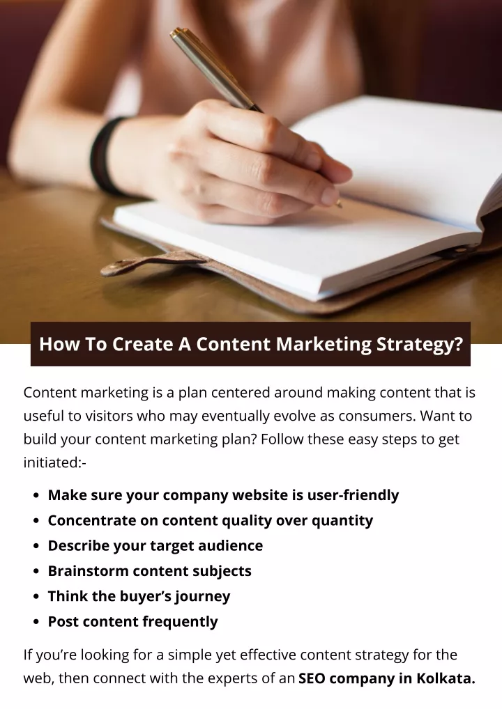 how to create a content marketing strategy