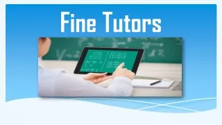 How to Find a Qualified Math Tutor in the UK - Fine Tutors