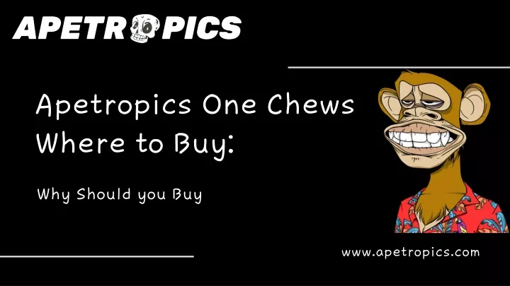 apetropics one chews where to buy