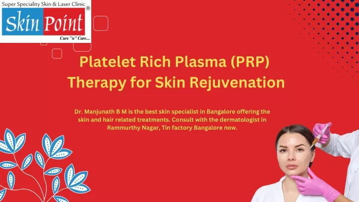 platelet rich plasma prp therapy for skin