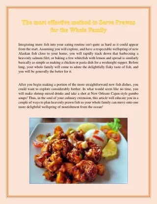 integrating more fish into your eating routine