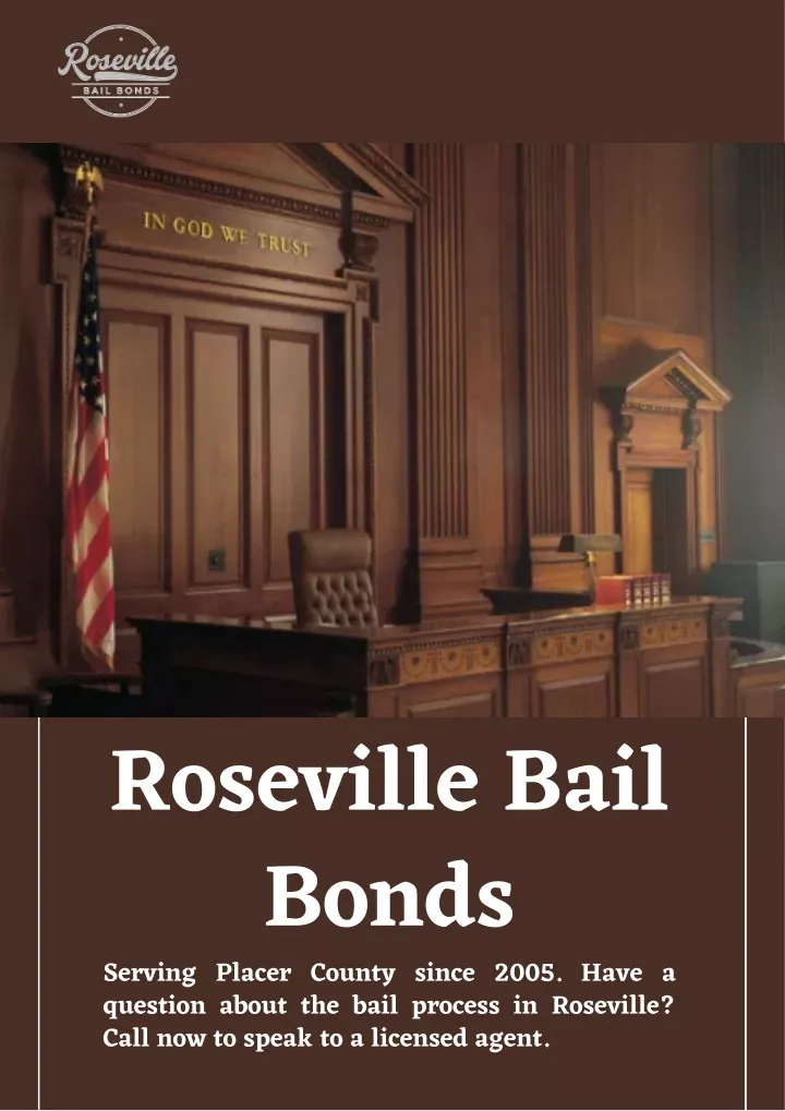 roseville bail bonds serving placer county since