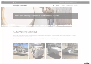 How Automotive Blasting Can Help Restore Your Vehicle in Adelaide