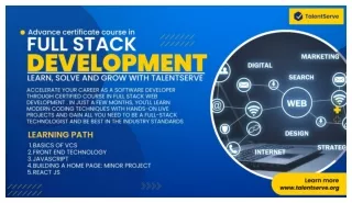 Advance Course In Full Stack Development In Mumbai