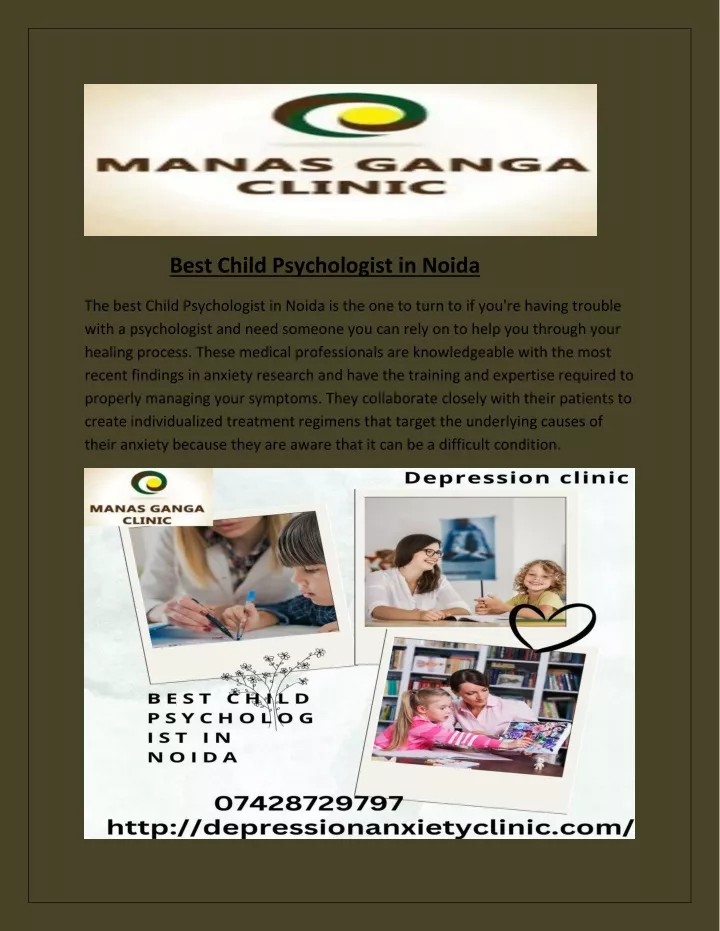 best child psychologist in noida