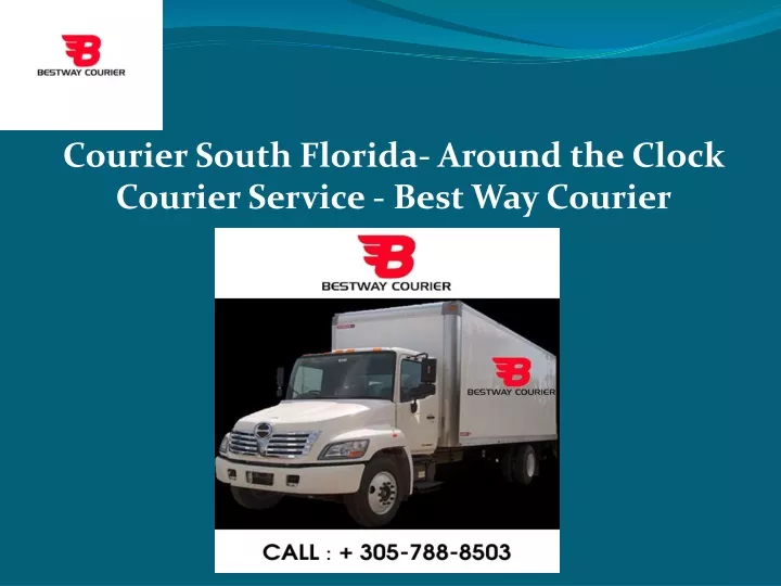 courier south florida around the clock courier