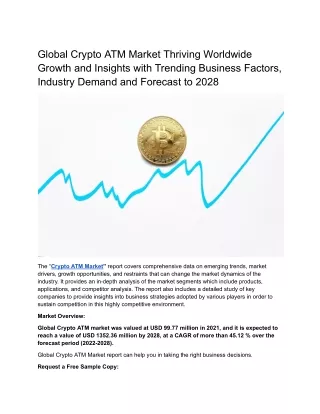 Global Crypto ATM Market