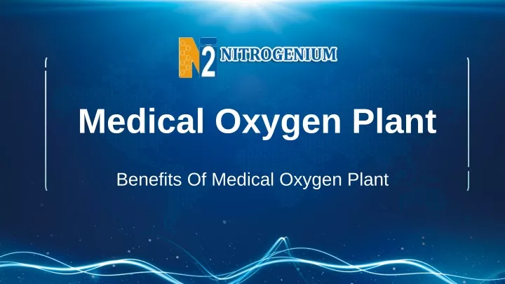 medical oxygen plant